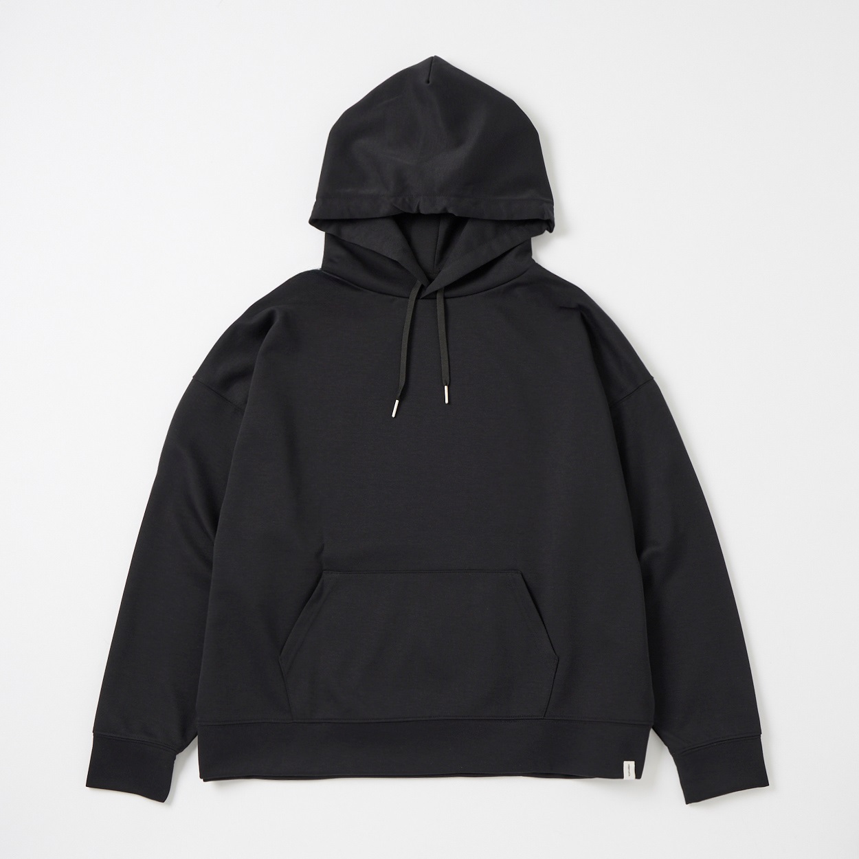 NIRMATA(ニルマータ) DUMBLE KNIT HOODIE(クロ-XL)