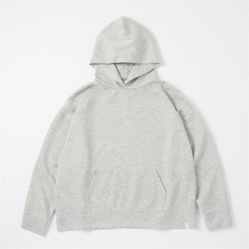 NIRMATA(ニルマータ) DUMBLE KNIT HOODIE(ウスグレー-M)