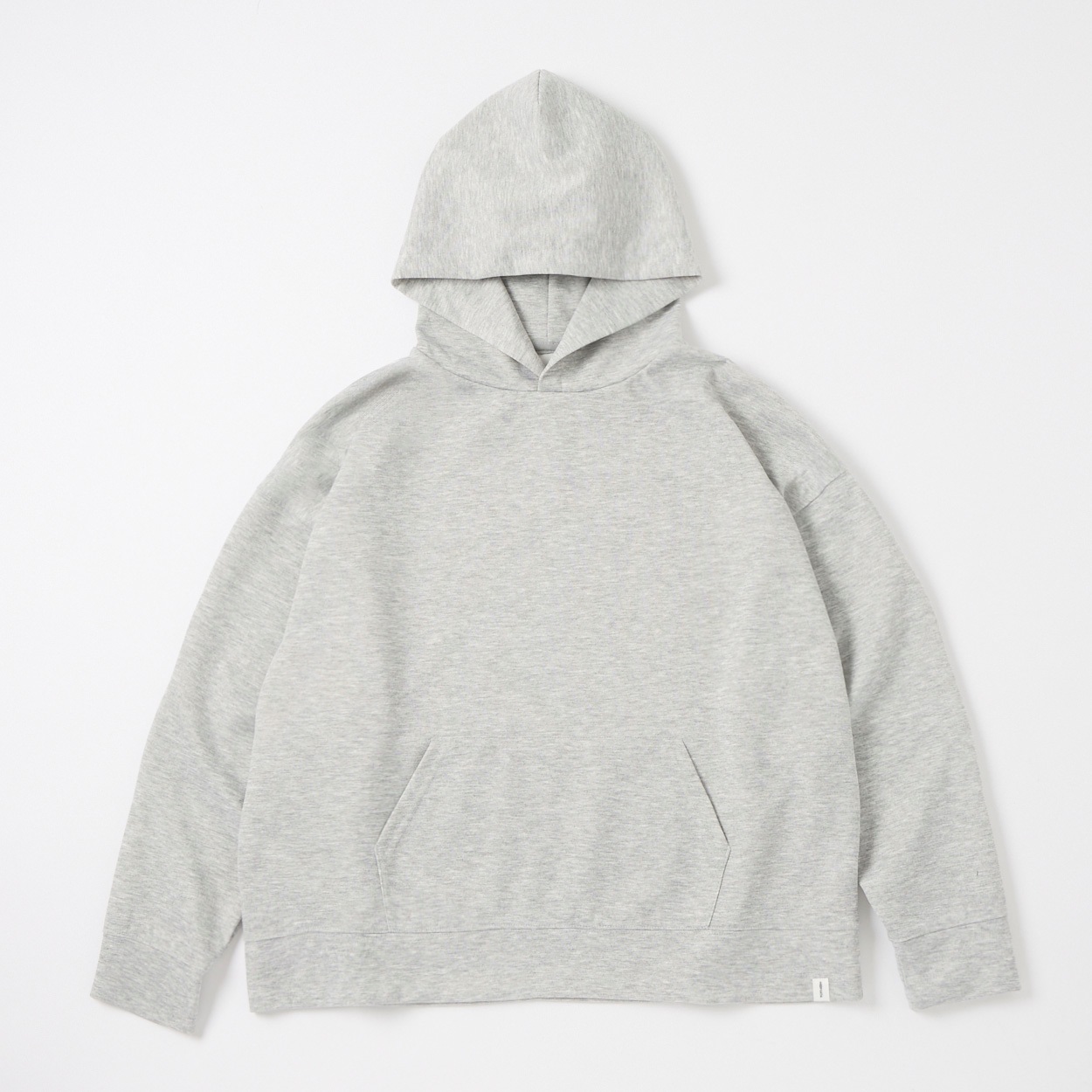NIRMATA(ニルマータ) DUMBLE KNIT HOODIE(ウスグレー-L)