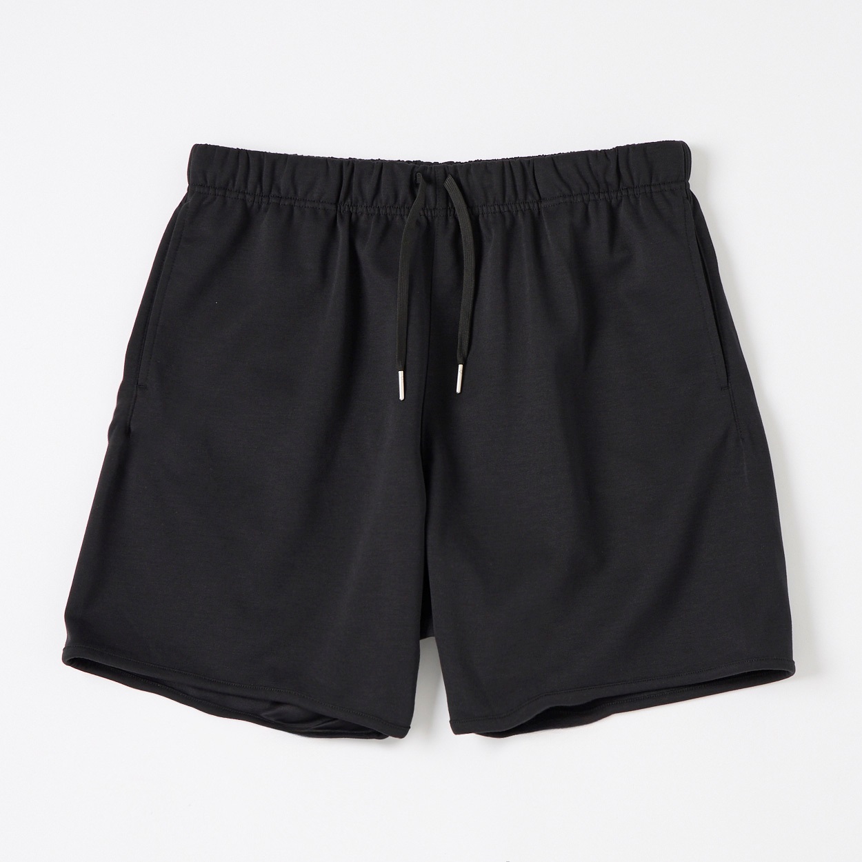 NIRMATA(ニルマータ) DUMBLE KNIT HALF PANTS(クロ-M)