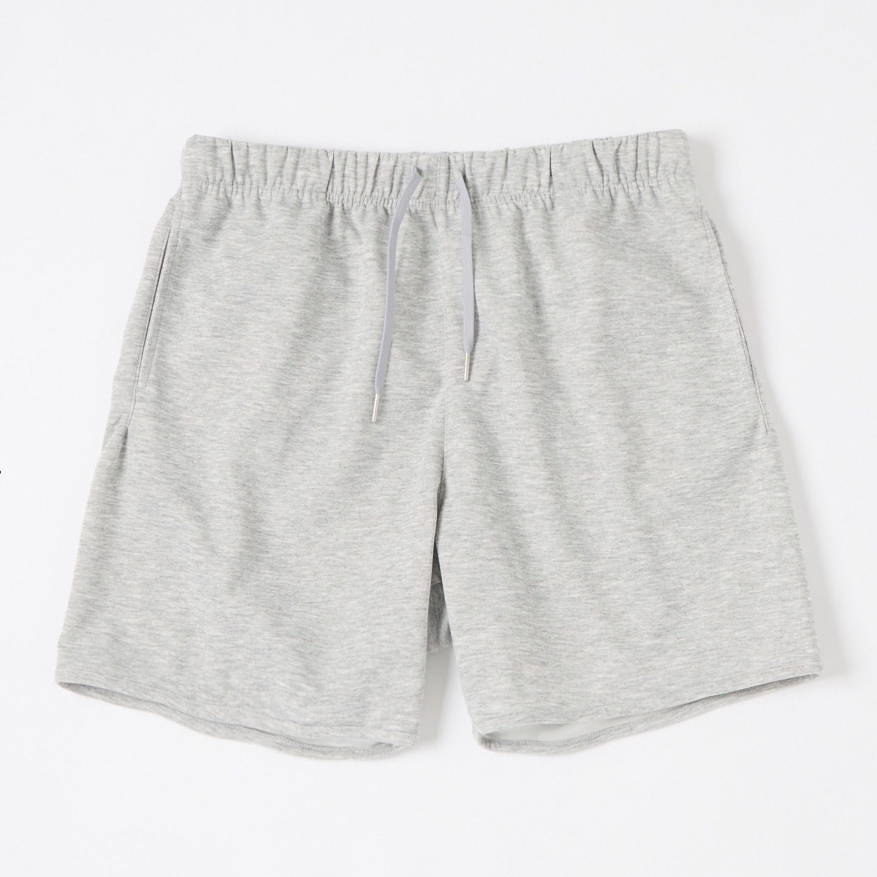 NIRMATA(ニルマータ) DUMBLE KNIT HALF PANTS(ウスグレー-M)