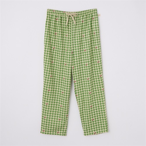 NIRMATA(ニルマータ) VACATION PANTS 9分丈千鳥柄 