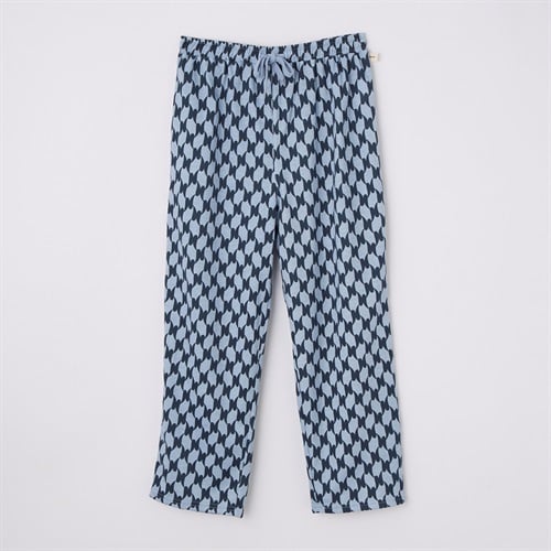 NIRMATA(ニルマータ) VACATION PANTS 9分丈カーブ柄 