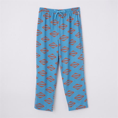 NIRMATA(ニルマータ) VACATION PANTS 9分丈ダイヤロゴ柄 