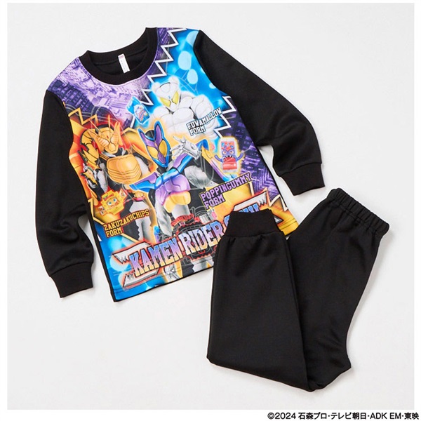 仮面ライダービルド変身色々セット 秋冬光るパジャマ付き