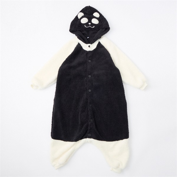 ブラックパンダ オールインワン着ぐるみ キッズ | イオンスタイル