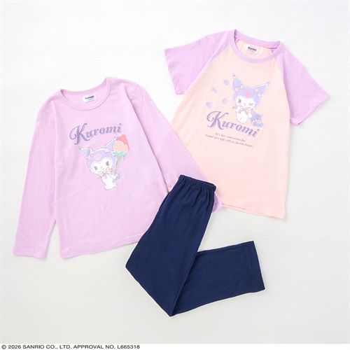 サンリオキャラクターズ 天竺２ＴＯＰルームウェア 女の子 キッズ 110cm-140cm