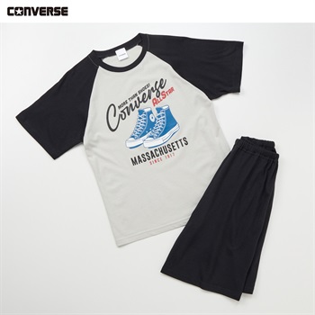 CONVERSE(コンバース) 天竺ルームウェア 男の子 キッズ 140cm-160cm(グレー-140cm)