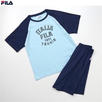 FILA(フィラ) 天竺ルームウェア 男の子 キッズ 140cm-160cm(サックス-140cm)