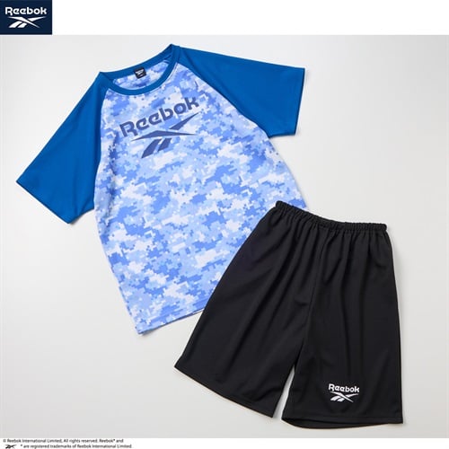 Reebok(リーボック) 冷感メッシュラグランルームウェア 男の子 キッズ 140cm-160cm