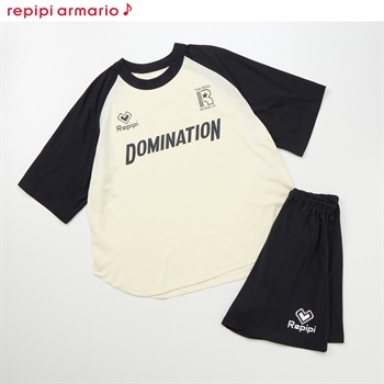 repipi armario♪(レピピアルマリオ) 天竺ラグランルームウェア 女の子 キッズ 140cm-160cm(ホワイト-140cm)