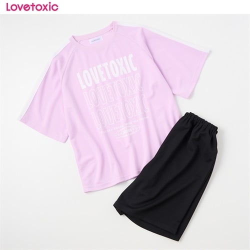 Lovetoxic(ラブトキシック) 冷感メッシュラグランルームウェア 女の子 キッズ 140cm-160cm