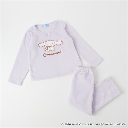 サンリオキャラクターズ フリースパジャマ キッズ 女の子 110cm-130cm