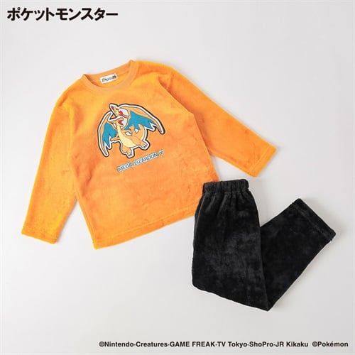 ポケットモンスター フリースパジャマ キッズ 男の子 110cm-130cm