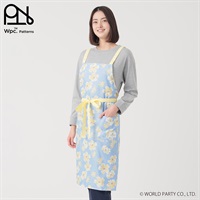 Wpc. Patterns エプロン 撥水加工 前結び レディス(ウスアオ-MｰL)