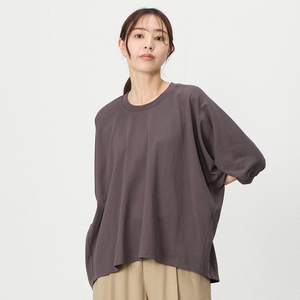 人気特価 MUDA ZERO イオン | ESSEME(エシーム) レディス ドルマンTシャツ トップス