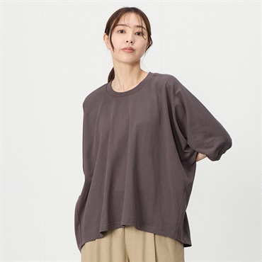【ポイント20倍対象商品】MUDA ZERO ドルマンTシャツ レディス ESSEME(エシーム)(チャコ－ルグレ－-L)