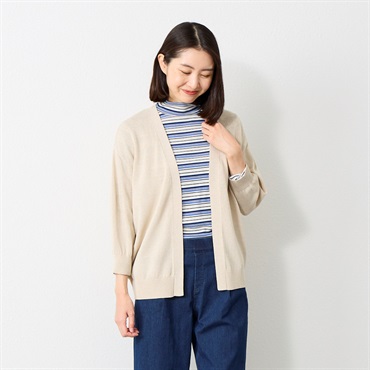 【ポイント20倍対象商品】ショート丈トッパー レディス ESSEME(エシーム)(ウスチャ-L)