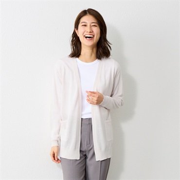 【ポイント20倍対象商品】UVカットミドル丈ベーシックトッパー レディス ESSEME(エシーム)(ウスクロ-L)