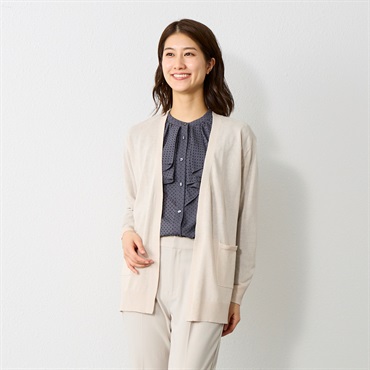 【ポイント20倍対象商品】UVカットミドル丈ベーシックトッパー レディス ESSEME(エシーム)(ウスチャ-L)