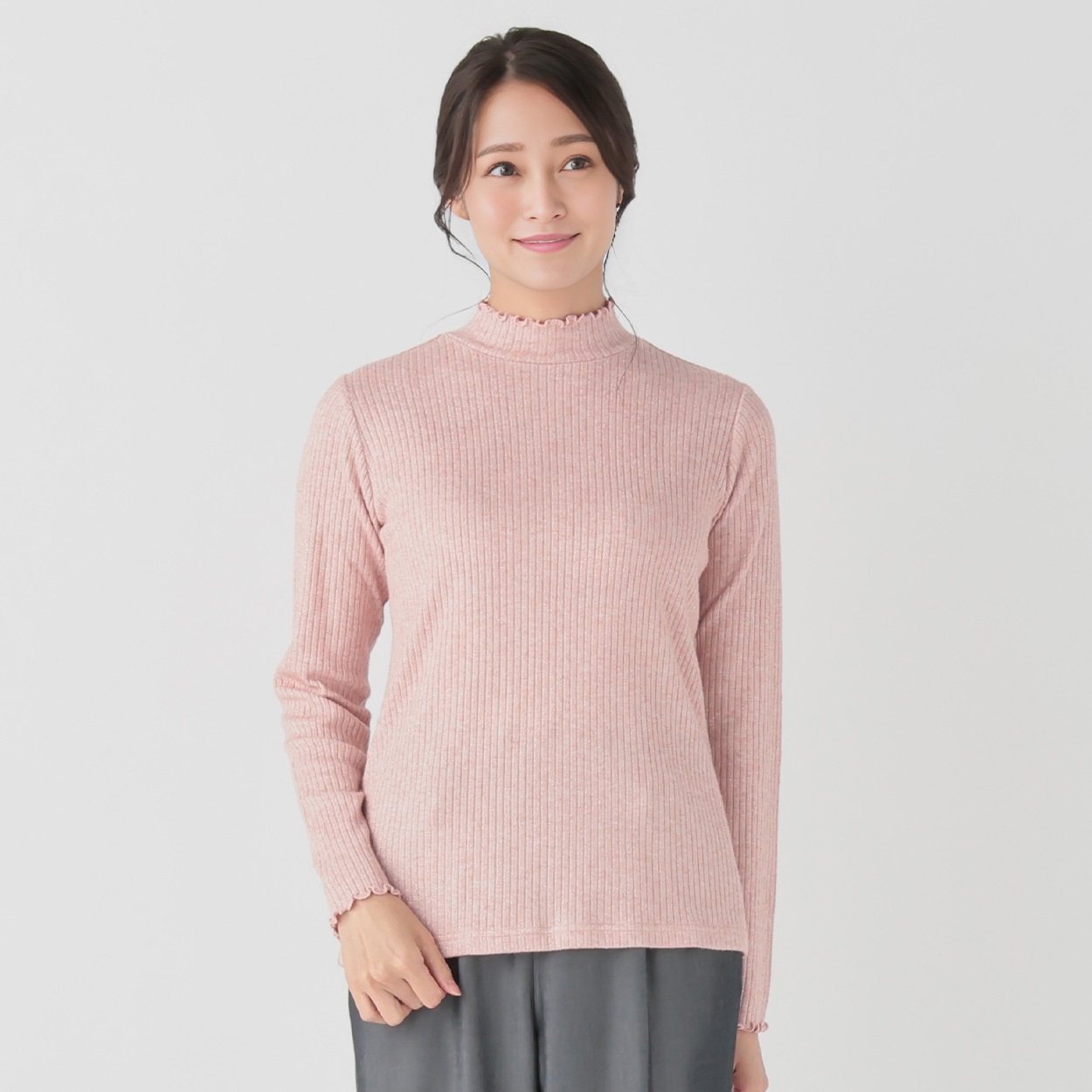 ラメテレコインナーカットソー レディス ESSEME(エシーム) AE252SW263