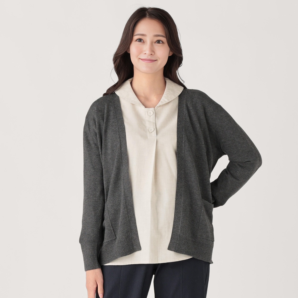 ベーシックトッパーカーディガン レディス ESSEME(エシーム) | イオン