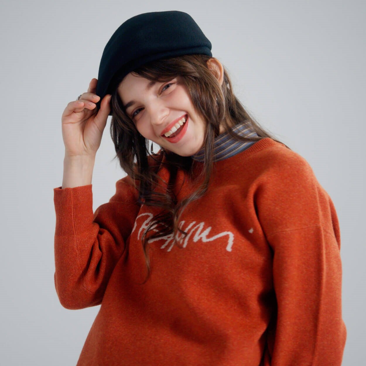 ジャガードロゴニット レディス ESSEME(エシーム) 25FB01 | イオン