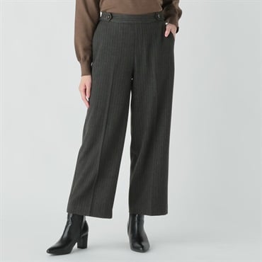 UpcycleLino❣️起毛ヘムサイドゴムパンツ パンツ ボトムス | イオンスタイルオンライン 衣料品・暮らしの