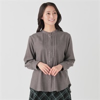 ピンタック前開きブラウス レディス ESSEME(エシーム) 515765 | イオン