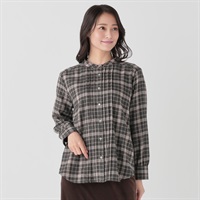 ♡出品 ピンタック前開きブラウス レディス ESSEME(エシーム) 515765 | イオン