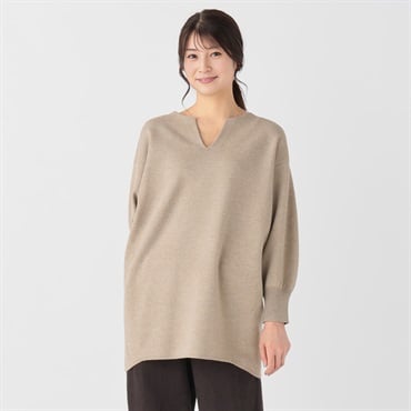【美品】セシリーバンセン チュニックワンピース ボリューム袖 M 無地 美品】セシリーバンセン チュニックワンピース ボリューム袖 M