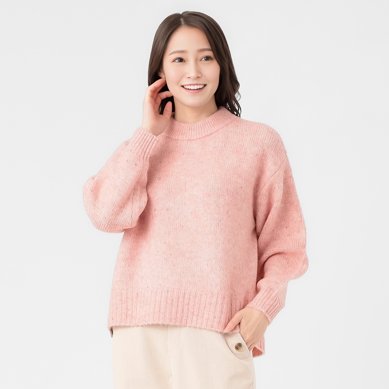 ネップハイネックニット レディス ESSEME(エシーム) 691532 | イオン