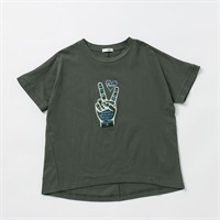 アートピースTシャツ レディス ESSEME(エシーム) 350017J(ウスクロ-M)
