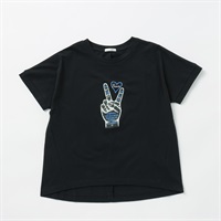 アートピースTシャツ レディス ESSEME(エシーム) 350017J(クロ-M)