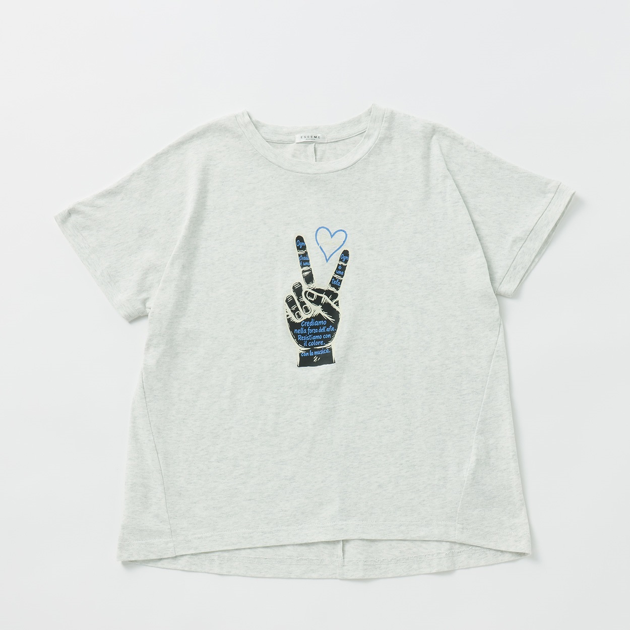 アートピースTシャツ レディス ESSEME(エシーム) 350017J(チャコ－ルグレ－-M)