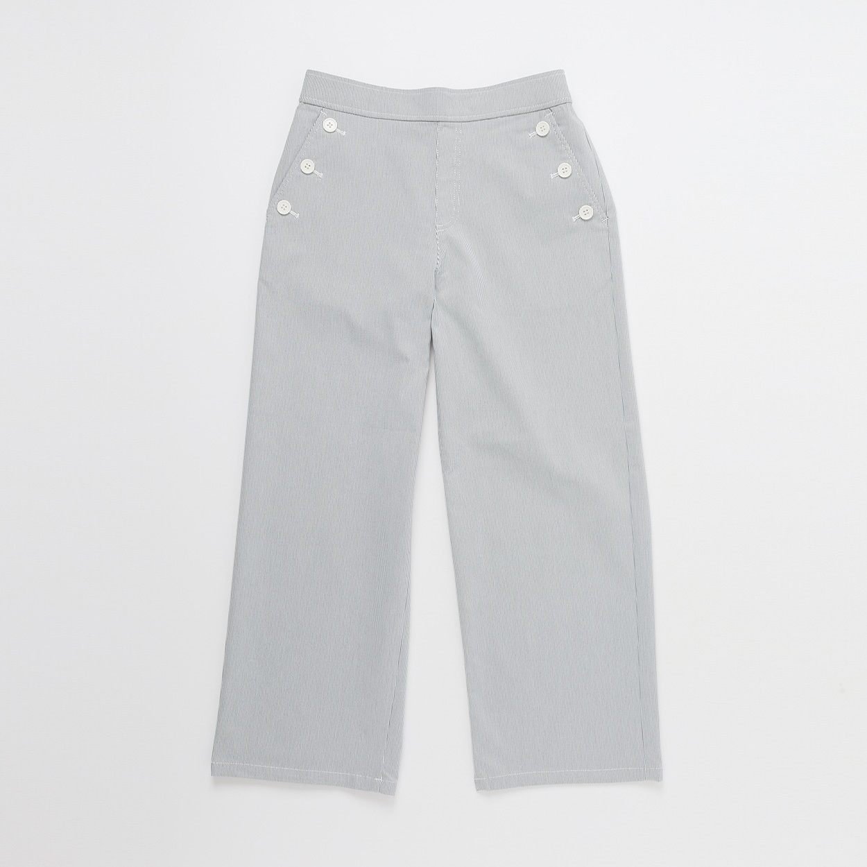 ひんやりワイドパンツロング レディス ESSEME(エシーム) 5391513L(ウスクロ-XL)
