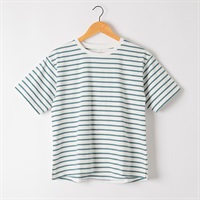 オーガニックコットン半袖Tシャツ レディス ESSEME(エシーム)(Ａミドリ-M)