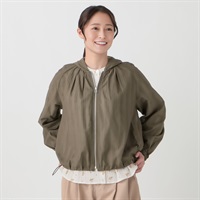 ストライプドビーシアーパーカー レディス ESSEME(エシーム) 232306(コイチャ-M)