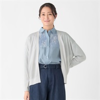 シャイニーシアートッパー レディス ESSEME(エシーム) 691544(アイボリー-M)