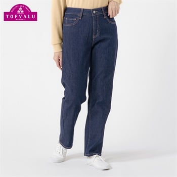100年企画 デニムストレートパンツ レディス TB1886S1096(コイアオ-61CM)