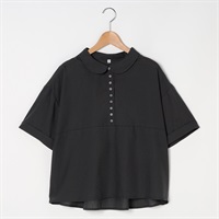 多ボタンちび襟シャツ レディス Merrish Days(メリッシュデイズ)  DA261LJ339(チャコ－ルグレ－-M)
