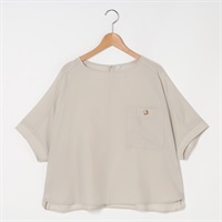 ポケ付ドルマンTブラウス レディス Merrish Days(メリッシュデイズ)  DA261LJ340(ウスチャ-M)