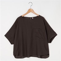 ポケ付ドルマンTブラウス レディス Merrish Days(メリッシュデイズ)  DA261LJ340(コイチャ-M)