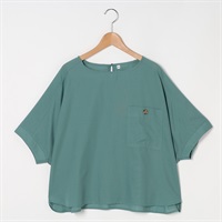 ポケ付ドルマンTブラウス レディス Merrish Days(メリッシュデイズ)  DA261LJ340(ミドリ-M)