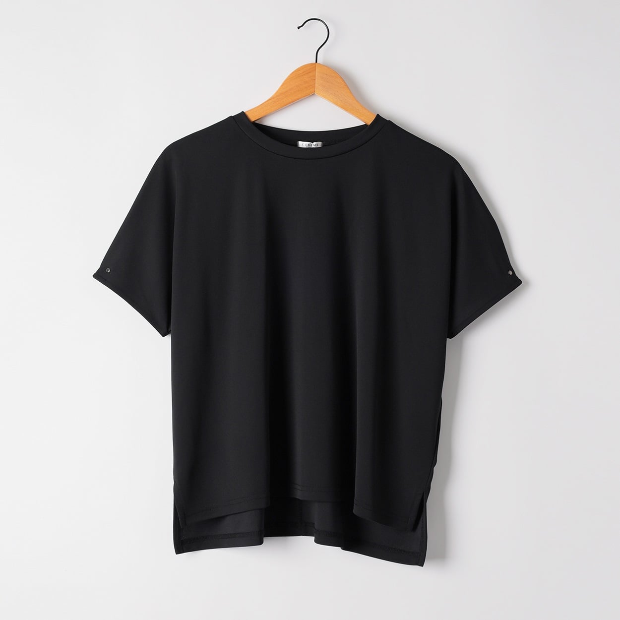 クレープダンボールドルマンプルオーバー レディス ESSEME(エシーム) 1264028(クロ-XL)
