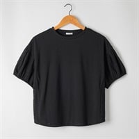 袖脇レース切替プルオーバー レディス ESSEME(エシーム) 363163(クロ-M)