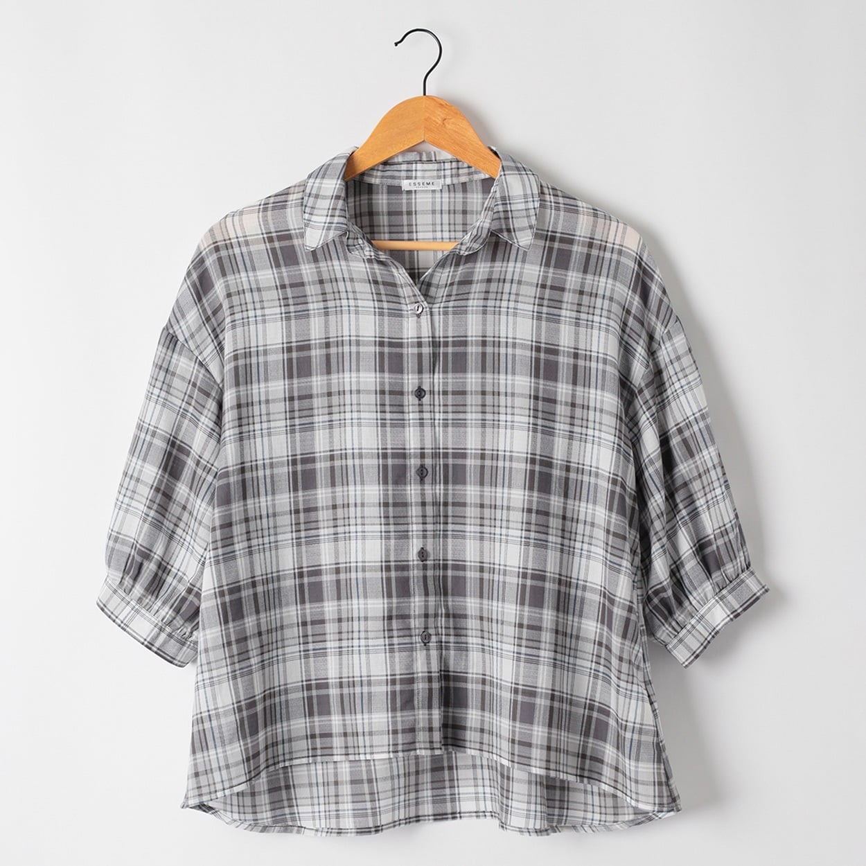 アムンゼンレギュラーシャツ レディス ESSEME(エシーム) 1266206(Ａクロ-XL)