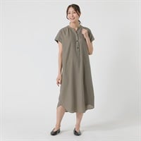 スキッパードルマンワンピース レディス ESSEME(エシーム) AE261LJ364(ミドリ-M)