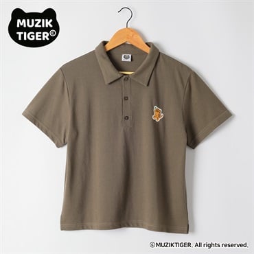 MUZIK TIGER ポロシャツ レディス ESSEME(エシーム) ESM26M056-TS(コイチャ-M)