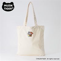 MUZIK TIGER トートバッグ レディス ESSEME(エシーム) ESM26M057-TS(アイボリー-ﾌﾘｰ)